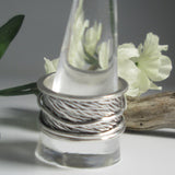 Spin Me Round Meditation Amethyst  Sterling Silver Ring