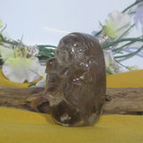 Smokey Quartz Buddha