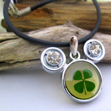 Lucky Clover Charm Necklace