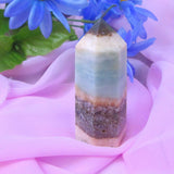 Caribbean Blue Calcite Points