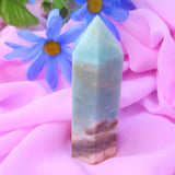 Caribbean Blue Calcite Points