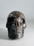 Plum Blossom Jade Skull