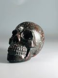 Plum Blossom Jade Skull
