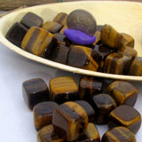 Tigers Eye  Cube
