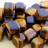 Tigers Eye  Cube
