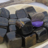 Blue Tigers Eye  Cube