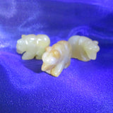 Yellow Jasper Bear