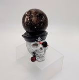 Coffee Opal Spheres & Stand