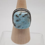 Larimar Sterling Silver Ring