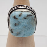 Larimar Sterling Silver Ring