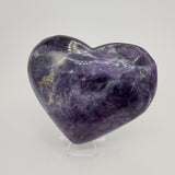 Purple Fluorite Heart