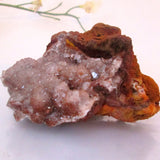 Love & Compassion" Chabazite on Goethite