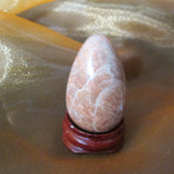 Peach Moonstone  Egg