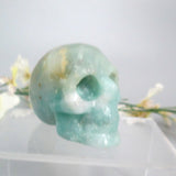 Caribbean Blue Calcite Skull