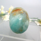 Caribbean Blue Calcite Skull
