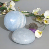 Blue Calcite Palm