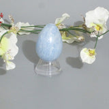 Blue Calcite Egg