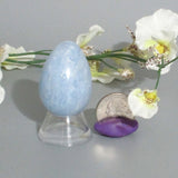 Blue Calcite Egg