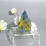 Bismuth Crystal Pyramid Temple