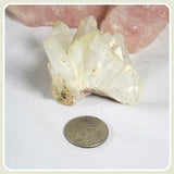 Clear Quartz Point Cluster