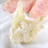 Clear Quartz Point Cluster