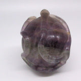Fluorite Skull & Snakes