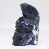 Sodalite Spartan Skull