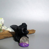 Black Obsidian Squirrel