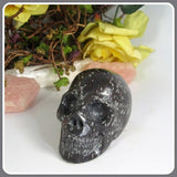 Plum Blossom Jade Skull