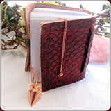 Copper Arrowhead Pendulum & Journal Set