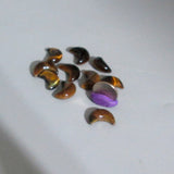 Tigers Eye Crescent Moon