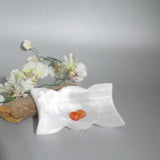 Selenite Triple Moon  Dish