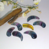 Manifestation Fluorite Crescent Moon