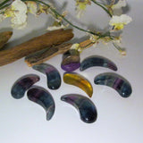 Manifestation Fluorite Crescent Moon