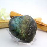 Transformational Labradorite Heart