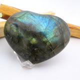 Transformational Labradorite Heart