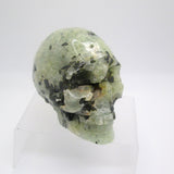Prehnite Skull