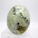 Prehnite Skull