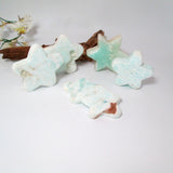 Caribbean Blue Calcite Stars
