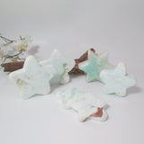 Caribbean Blue Calcite Stars