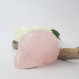 Rose Quartz Skull