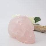 Rose Quartz Skull