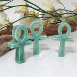 Green Aventurine Ankh