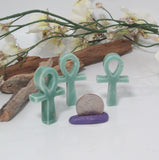 Green Aventurine Ankh