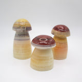 Peach Calcite Mushrooms