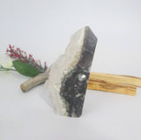 Clear Quartz Druzy Tower