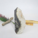 Clear Quartz Druzy Tower