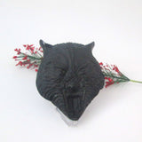 Black Obsidian Wolf Totem