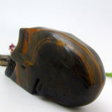 Tigers Eye Skull