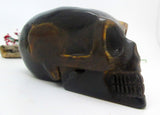 Tigers Eye Skull